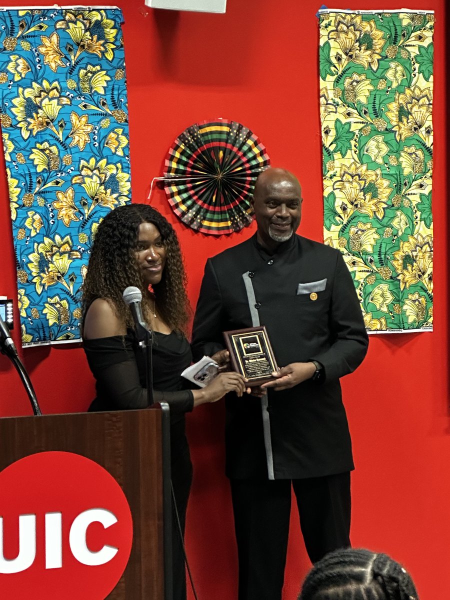 Africagcc's tweet image. Africa Day at UIC was unforgettable 🌍

Powerful remarks from Dr. Kamanzi on “Carrying Home Within Us” — sharing his journey returning to Rwanda to help build its financial sector &amp;amp; stock exchange.

Great Food, Good Music, Trivia &amp;amp; Laughter.

#AfricaDay #AGCC #UIC #DiasporaImpact