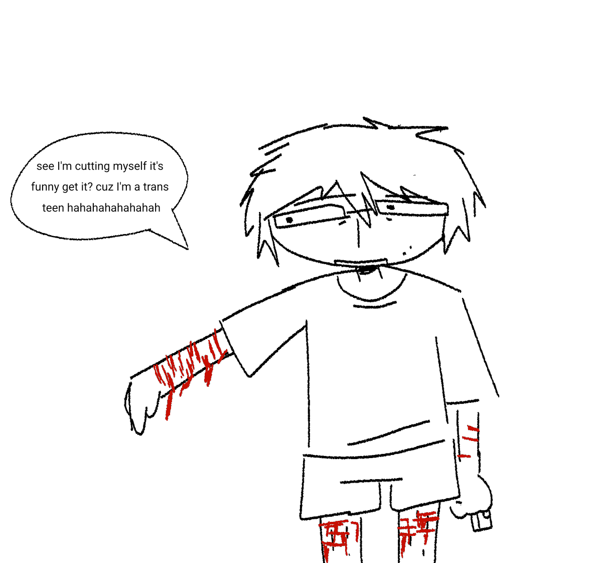 Ticci Toby of shedtwt tweet media