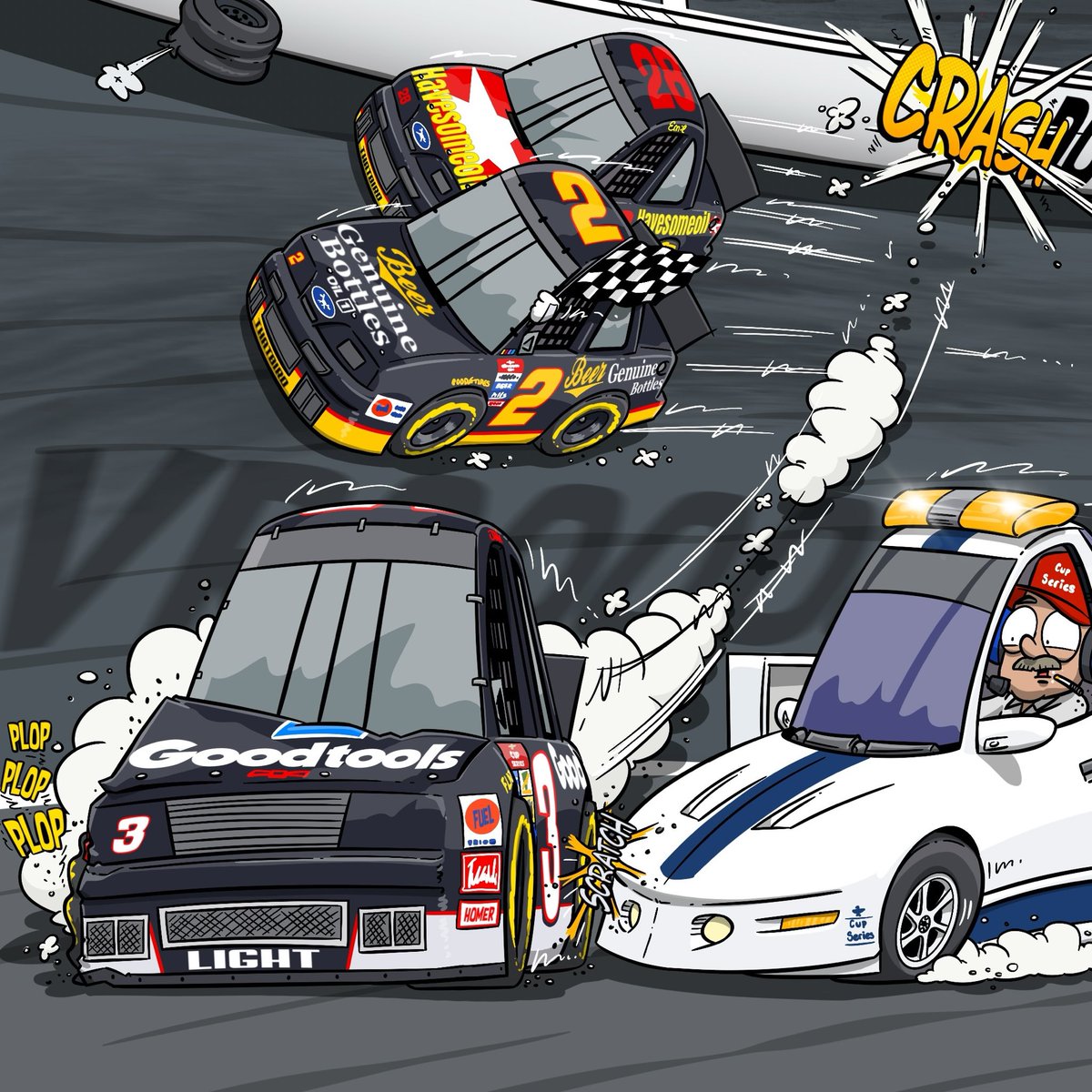 Work in progress.

#DaleEarnhardt #NASCAR #WinstonCupSeries