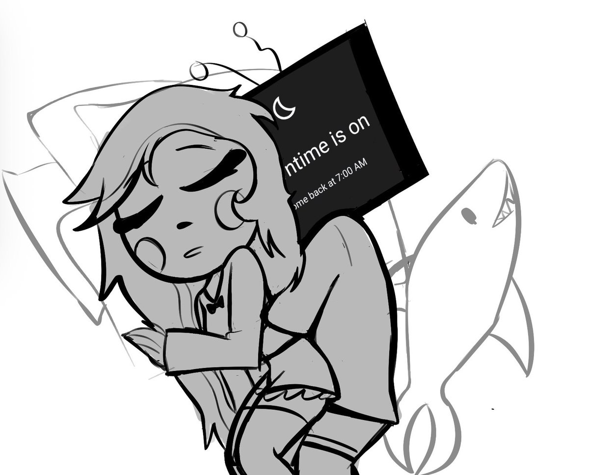 1angelic_Hearts's tweet image. I almost fell asleep while drawing this one #staticbelle anyways which way does Vox sleep????