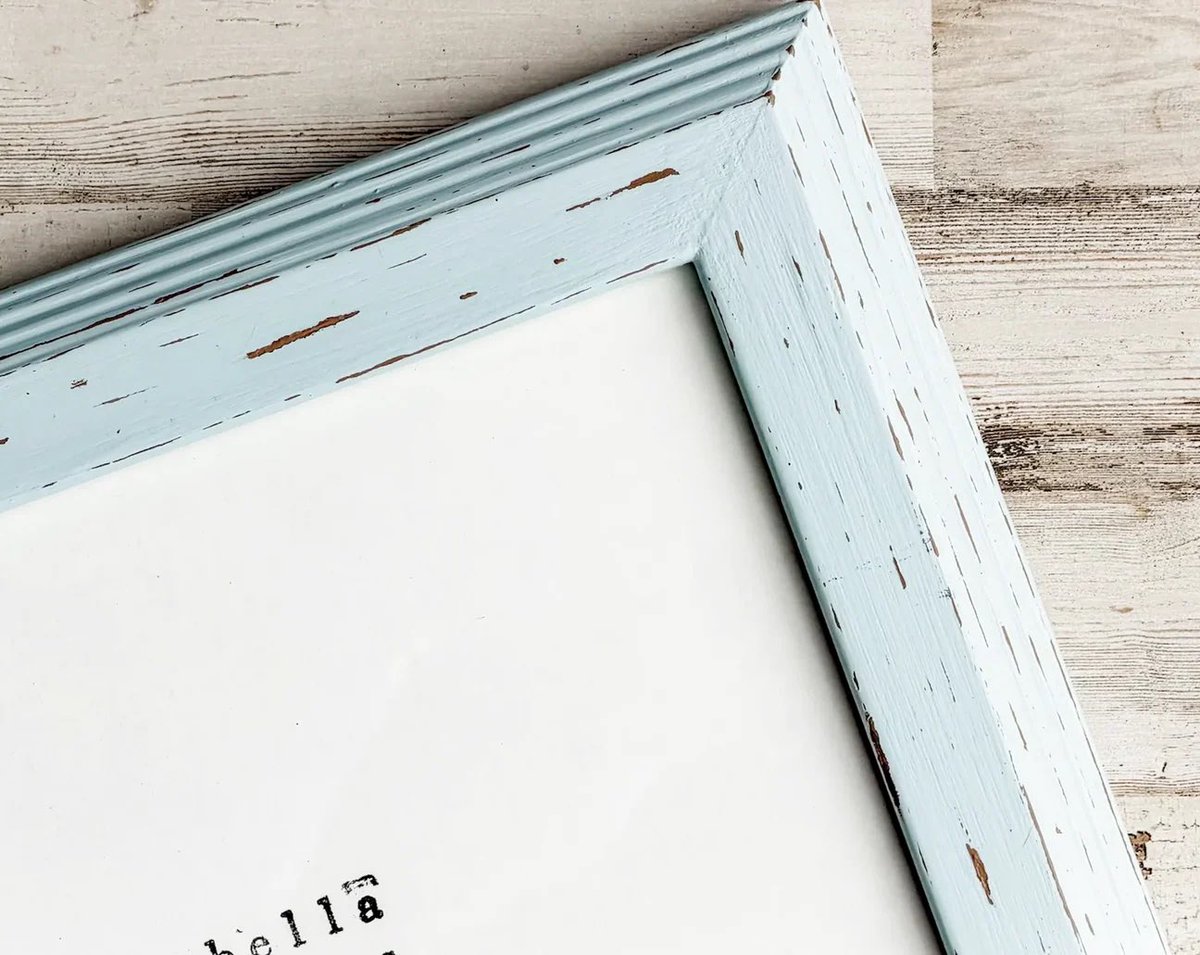 JabellaDesigns's tweet photo. New to the Coastal Living collection: Spa blue distressed picture frames https://t.co/k3PWkc9RAv