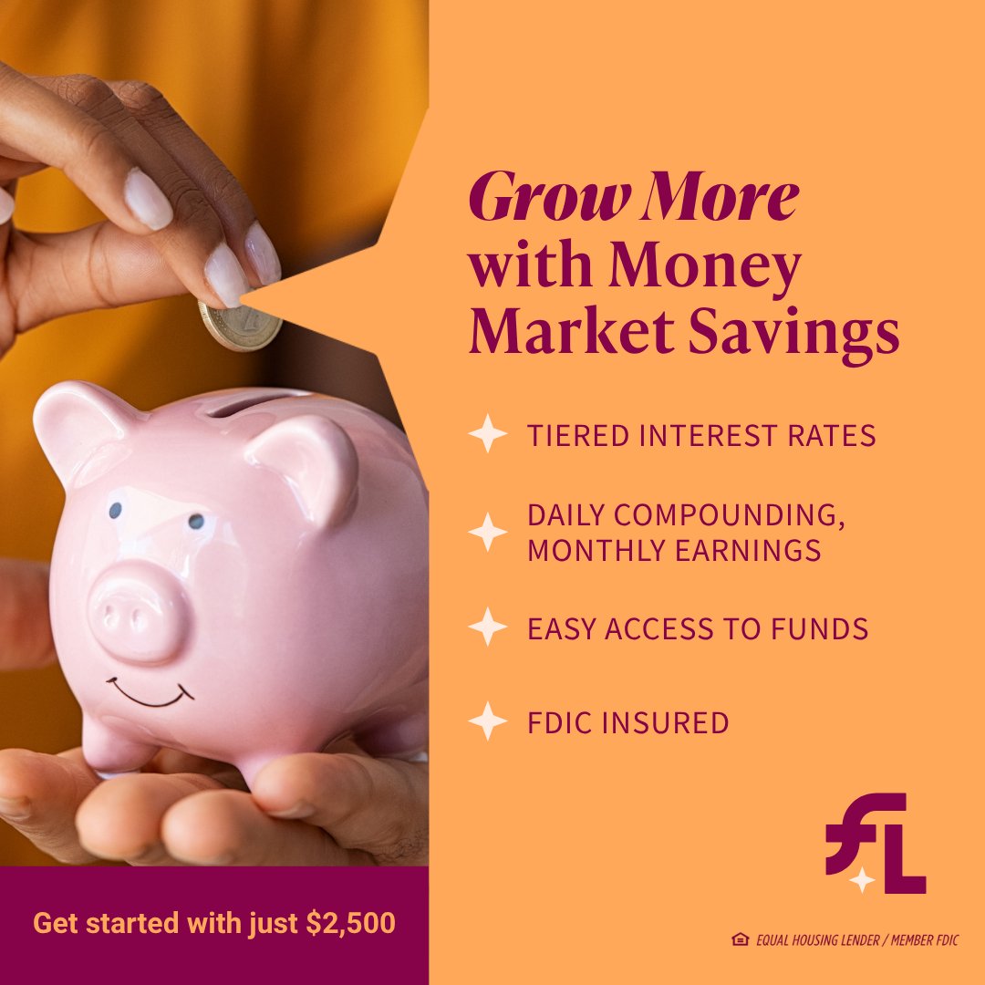 FirstLockhart's tweet photo. Ready for your savings glow up? 💰

With a First Lockhart Money Market Savings Account, you’ll enjoy competitive, tiered interest rates. The more you save, the more you earn!

Start growing your savings today:
https://t.co/2DAfXFaT7S https://t.co/NQPB8uGkc2
