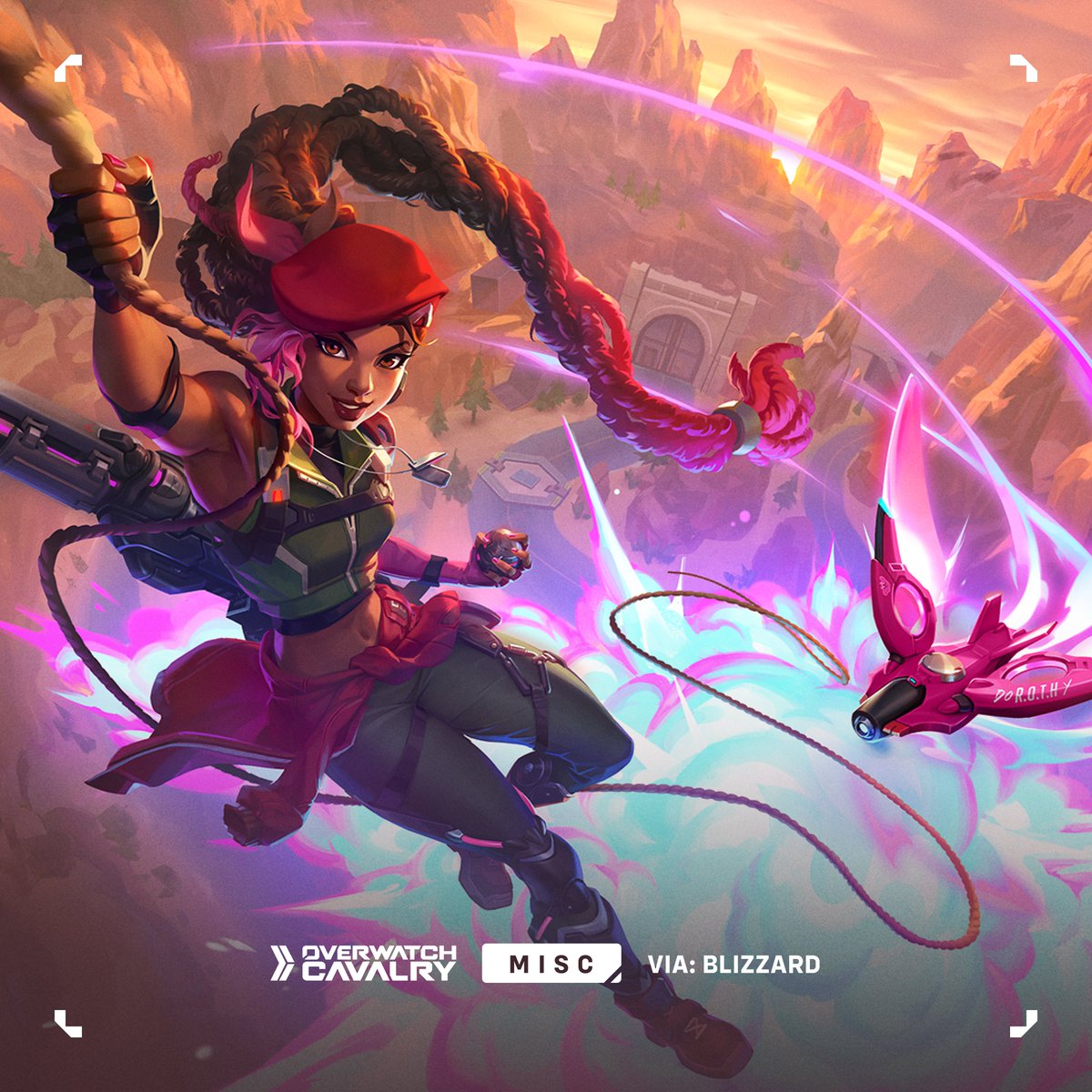 New #Overwatch Sierra Key Art 🎨