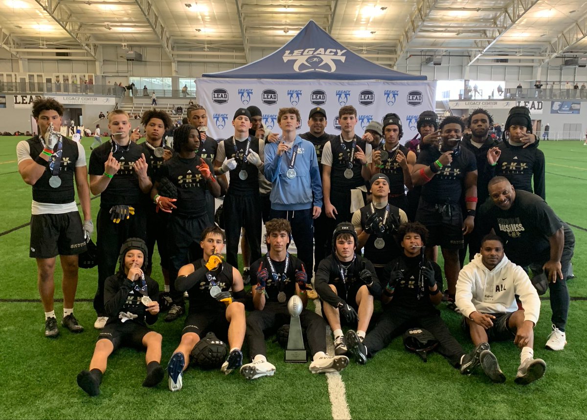 LegacyMI_FBall's tweet image. 2026 Legacy Football Great Lakes Tournament 🏆 

15u Champions - SKY Elite Black
Off MVP: Jaden Jones - WR - Avonworth (PA) - 2028
Def MVP: Caden Hawkins - LB -Moon (PA) - 2029

@Legacy_Recruit @gamebreakerhg @Legacy_CenterMI @LegacyLouAdams 
#legacy #jointhemovement #7on7