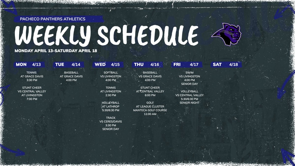 PHS PANTHERS ATHLETICS tweet media