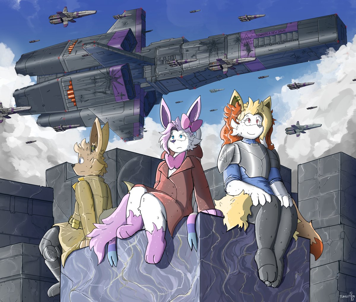 TungstenVee's tweet photo. "The ships make a nice sight!" https://t.co/J1Fc3xEtLL