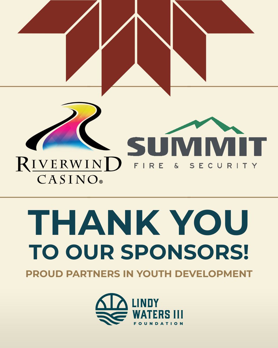 Lindy Waters III Foundation tweet media