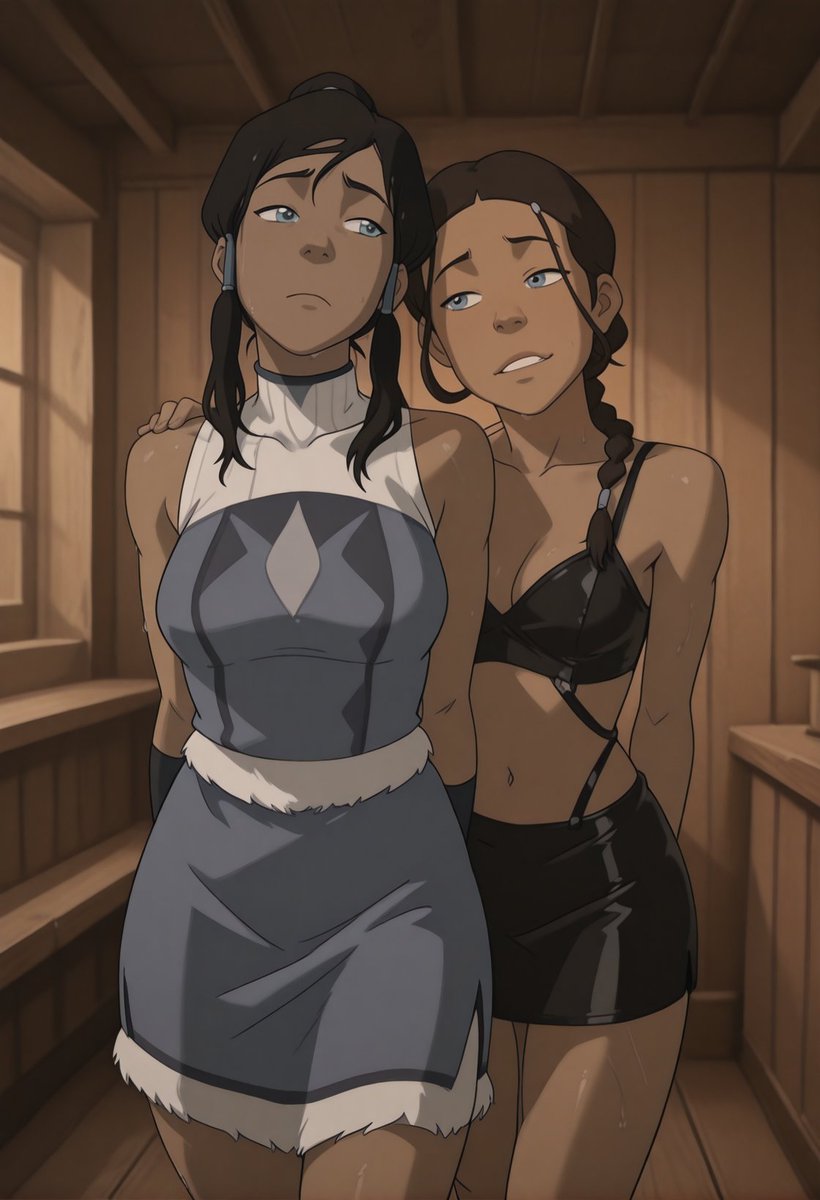 ScarletMeow_SFW's tweet image. Korra (26) x Katara (85) — power meets wisdom. 🌊✨

#LegendOfKorra #Korra #Katara #AvatarUniverse #WaterTribe