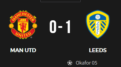 P1tchMaster's tweet image. Leeds didn`t score in 2 month in PL

5 minutes vs man united:

#ManchesterUnited #Leeds #EPL #PL @Polymarket @PolymarketSport