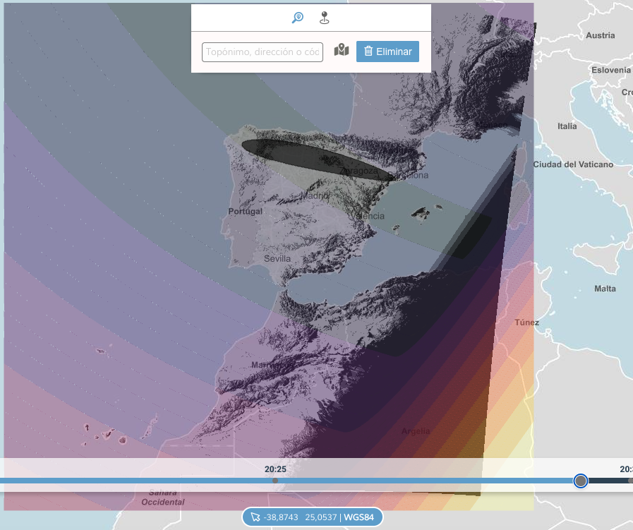 transparencia's tweet image. Hay una expectativa inmensa por el #eclipse total de Sol del 12 de agosto. ☀️
Pero la pregunta es... ¿Dónde lo puedo ver? 
Nuevamente @IGNSpain al rescate. 
Ha creado esta web para que verifiques la visibilidad y la hora en la que verás el eclipse visualizadores.ign.es/eclipses/2026