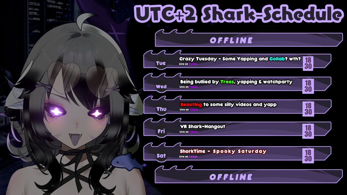 Yurifin | Shark VTuber 🦈 tweet media