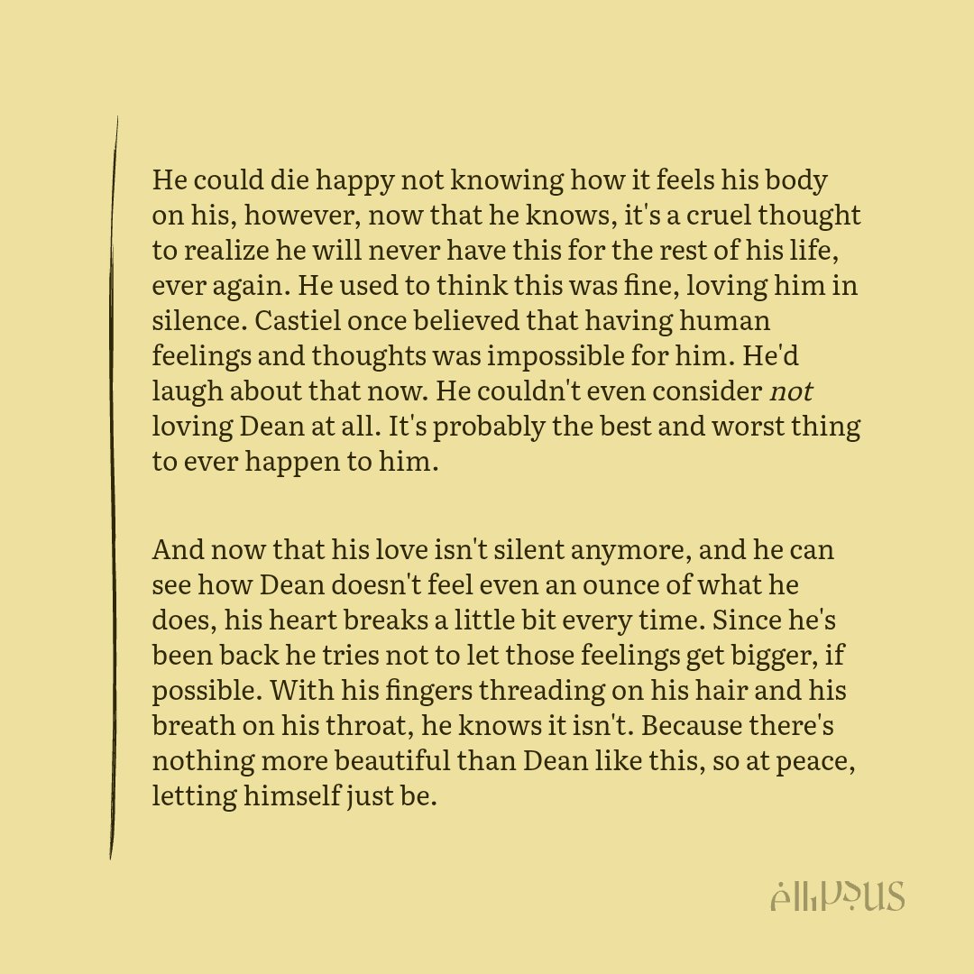 deanscamelot's tweet photo. ok so if you're still interested in this fic here's a snippet 😁😁😁 still a wip but yk https://t.co/1Nh9TgIVgm