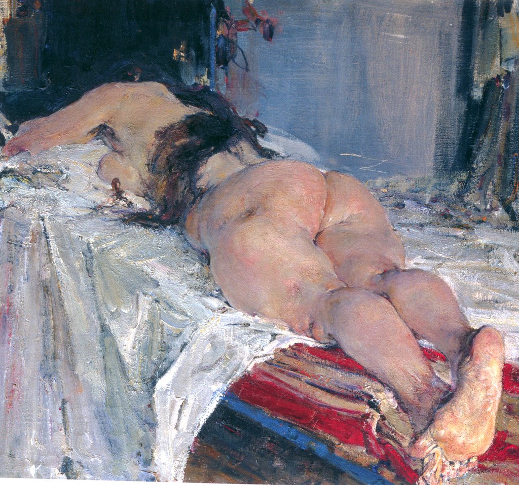 The Model by Nicolai Fechin