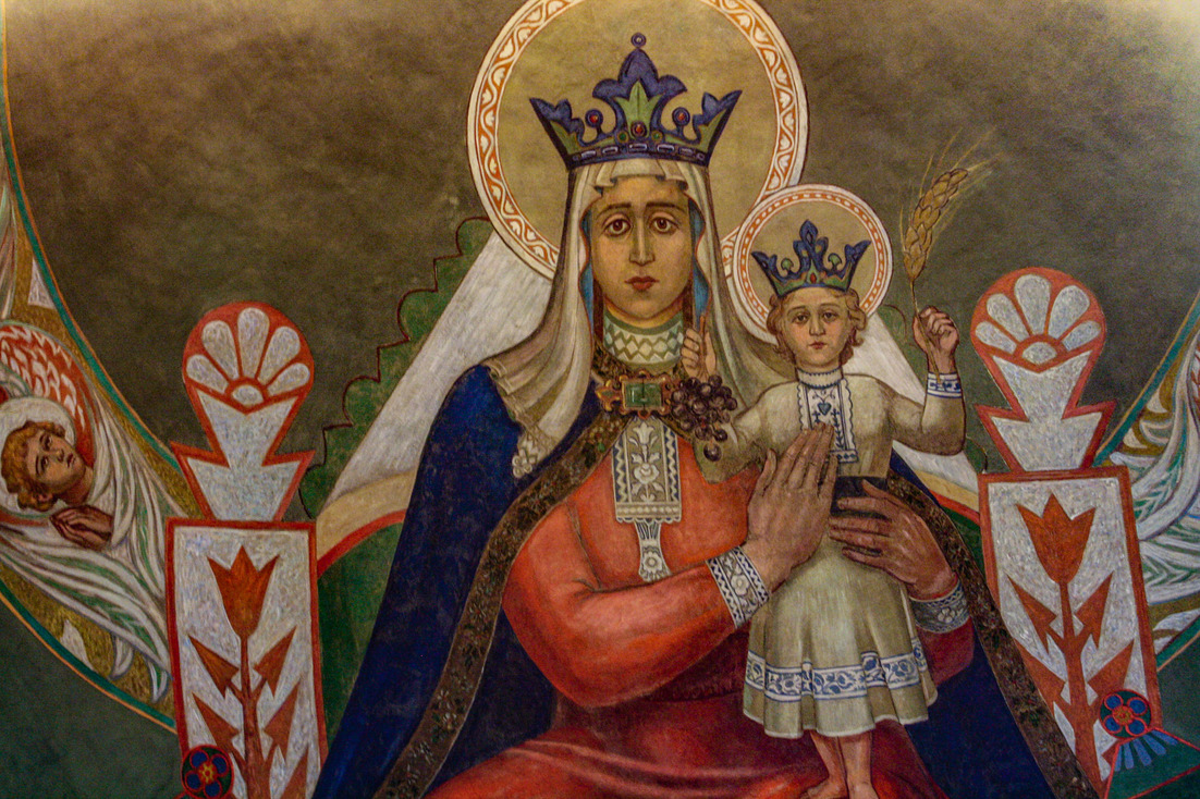 StephenGarone's tweet image. Striking #murals by Maxo Vanka inside St. Nicholas #Croatian #Catholic #Church in #Millvale, #Pennsylvania. Discover more at stephentravels.com/come-inside/st… 🇺🇸🇭🇷⛪️✝️🎨