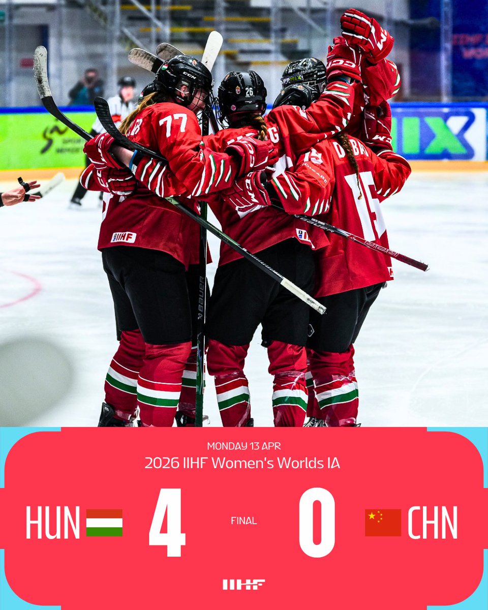 IIHFHockey's tweet image. The hosts keep it rolling at the #WomensWorlds 1A! 🇭🇺👏 #IIHF @hockeyhungary