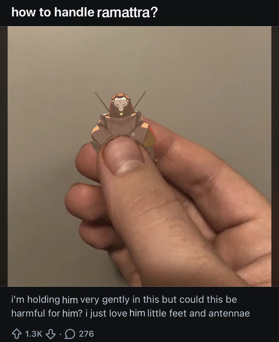 mskdstar's tweet image. hello ramattra