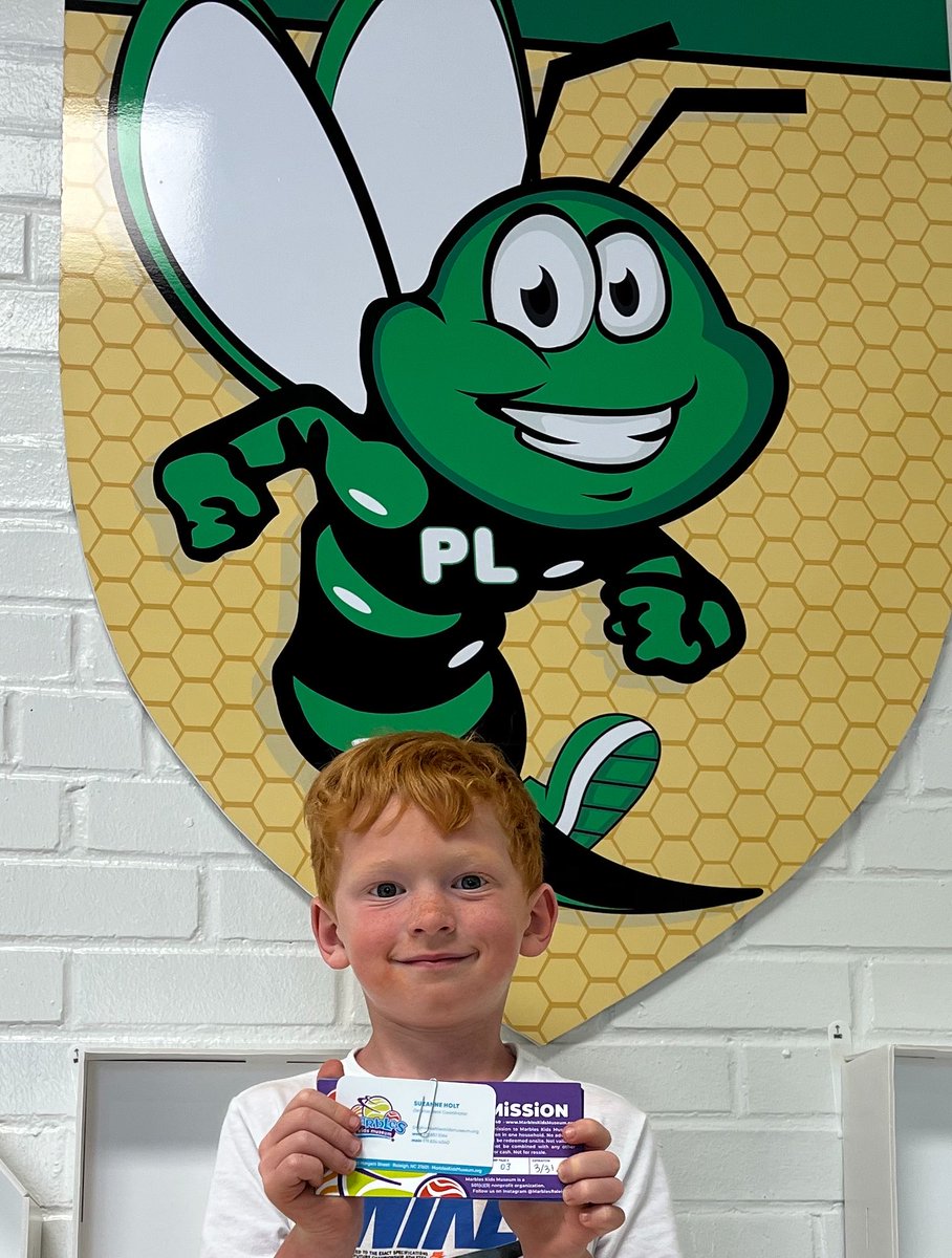 Thank you for everyone’s support of <a href="/PineLevelES/">PineLevelES</a> PTA Spring Raffle. We appreciate you. 

Congratulations to Megan Stewart.  She was the winner of the Marbles’ Museum passes donated by the Marbles Museum.  Accepting for her is her son, Weston.