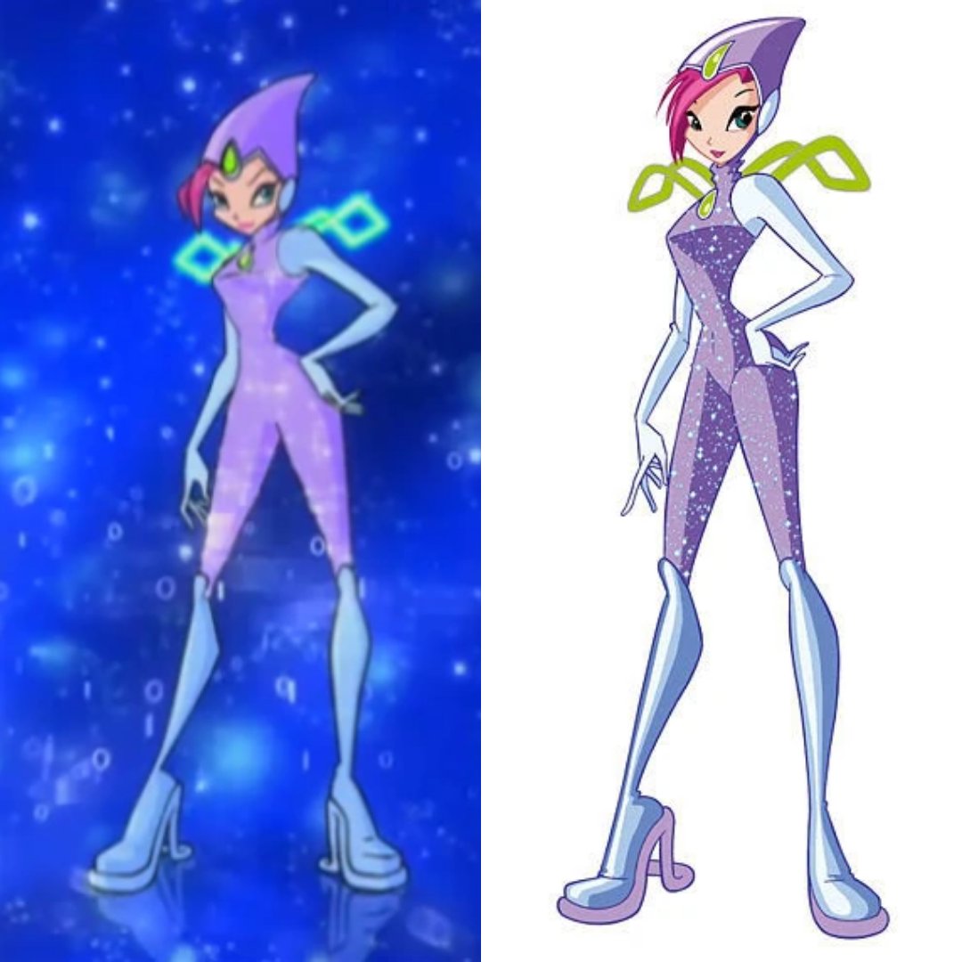RandomSisco's tweet photo. Similarities &amp; references in the Magic Charmix transformation from the Winx Club TV Movie Specials.

A quick thread 🧵 https://t.co/NQvviH84YM