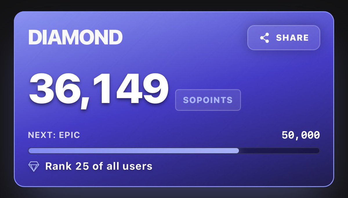 So_Points's tweet image. 1 SoPoint = 2 SOSO … “that’ll be enough for us”

Man 1 SoPoint = 2 SOSO i would be the happiest man alive on this planet