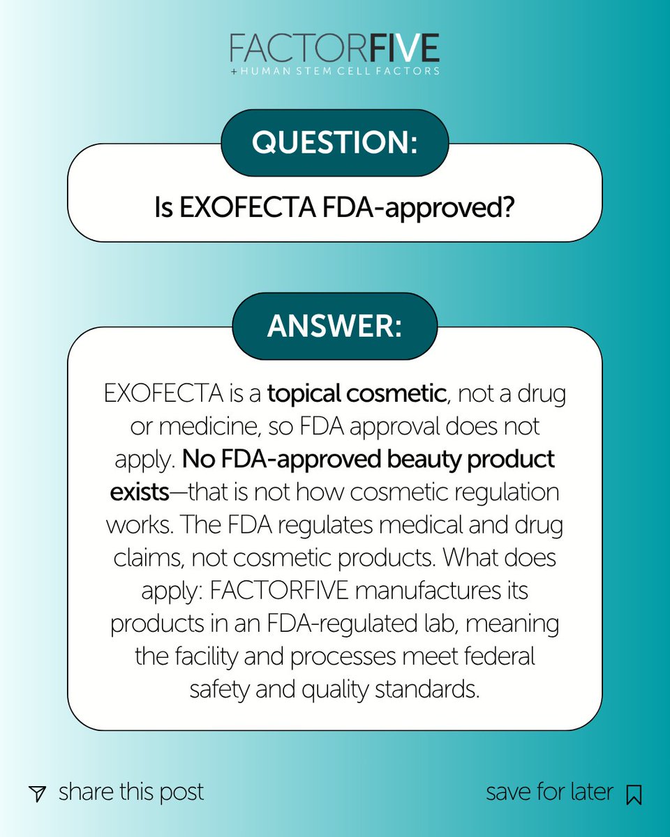 FACTORFIVE Skincare tweet media