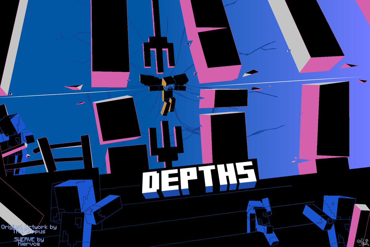 TweetYeetz's tweet image. SWERVE THROUGH THE DEPTHS
#Minecraft #Minecraftmaps #Minecraftfanart