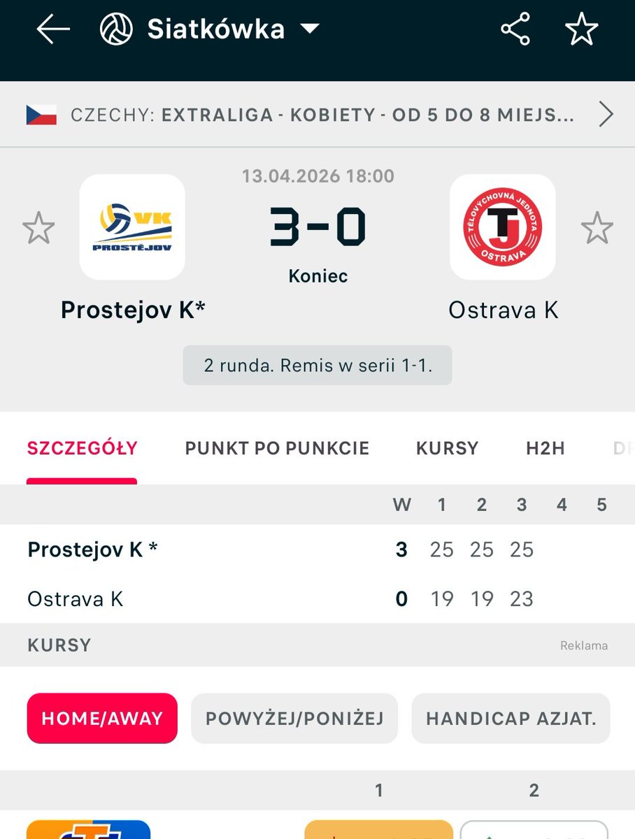Patrykforza's tweet image. Walka o 5 miejsce #DatartExtraliga między #VK Prostéjov-#TJ Ostrava (3:0).Jeszcze urzędujące Mistrzynie Czech odrobiły straty doprowadzając do grania #goldenset by rozstrzygnąć kwestię 5 pozycji.Po walce Prostéjov zdołały wyszarpać pozycje w TOP5 z rąk siatkarek TJ w tym sezonie.