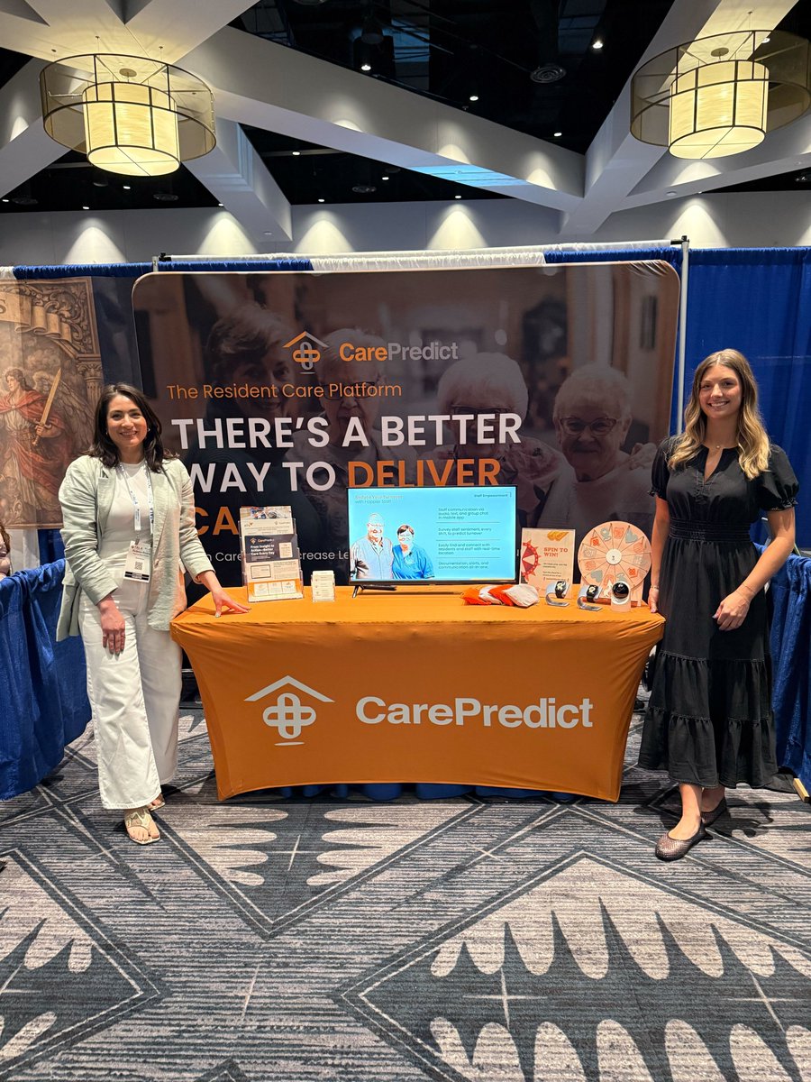 CarePredict's tweet image. Great conversations at the @TXAssistedLving Conference this week.
Thanks to everyone who stopped by Booth 211 to connect with our team.
#TALA #SeniorLiving #ResidentCarePlatform