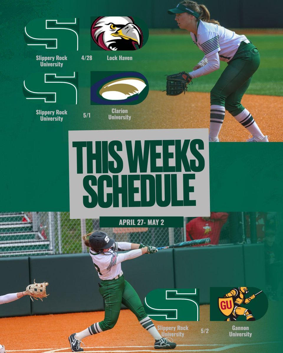 Slippery Rock Softball tweet media