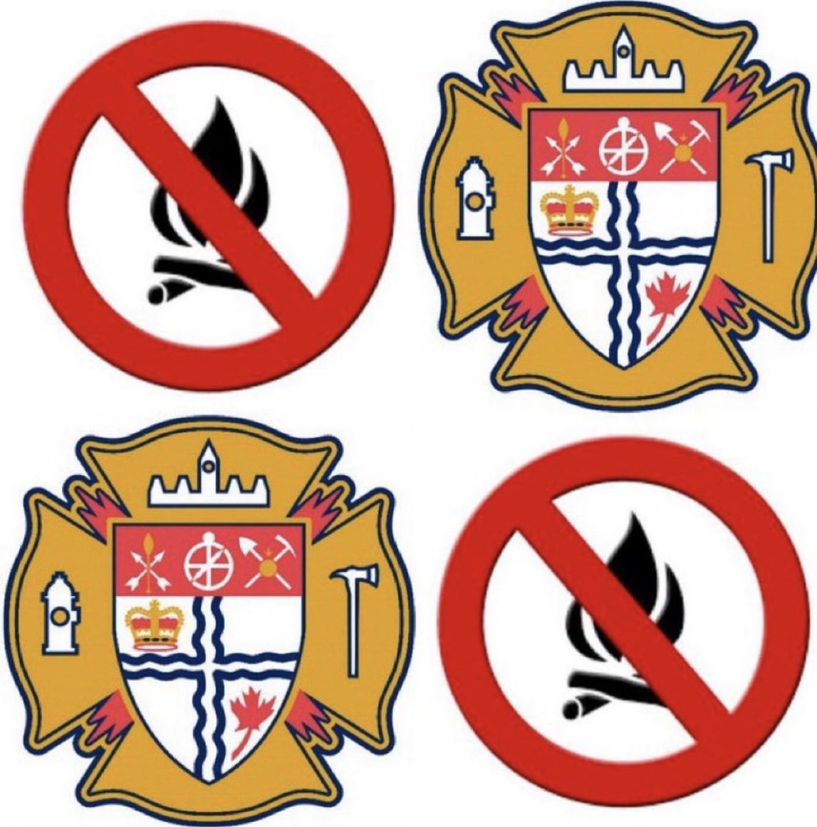 🚫🔥🚫

An #OpenAirFireBan is now in effect for the entire city of Ottawa.

Campfires, brush piles, and wood burning outdoor fireplaces are not permitted during a ban. 

#OttNews #OttCity #Ottawa 

<a href="/ottawacity/">City of Ottawa</a>