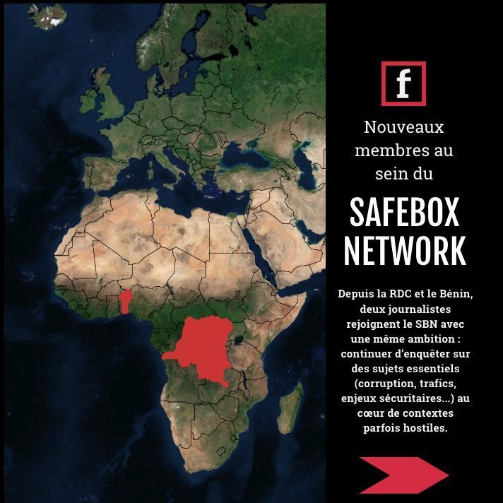 FbdnStories's tweet photo. 🇨🇩🇧🇯 Deux nouveaux membres du Bénin et de la République Démocratique du Congo rejoignent le #SafeBoxNetwork.

👉 @BenGoldensiva, journaliste indépendant basé à Beni (RDC), enquête sur les questions de sécurité dans l’est du pays. Son travail sur le trafic de cacao entre l’Ouganda et la RDC, mené avec des partenaires internationaux, l’a exposé à des menaces et à des intimidations. 

👉 @DonanRodrigue est un journaliste basé à Cotonou travaillant pour @TVCBenin  sur  l'actualité politique, économique, sportive et sociétale. Depuis quelque temps, il mène des investigations, notamment après avoir suivi une formation par le média @Bénin Intelligent, cherche un soutien significatif en matière de sécurité.
