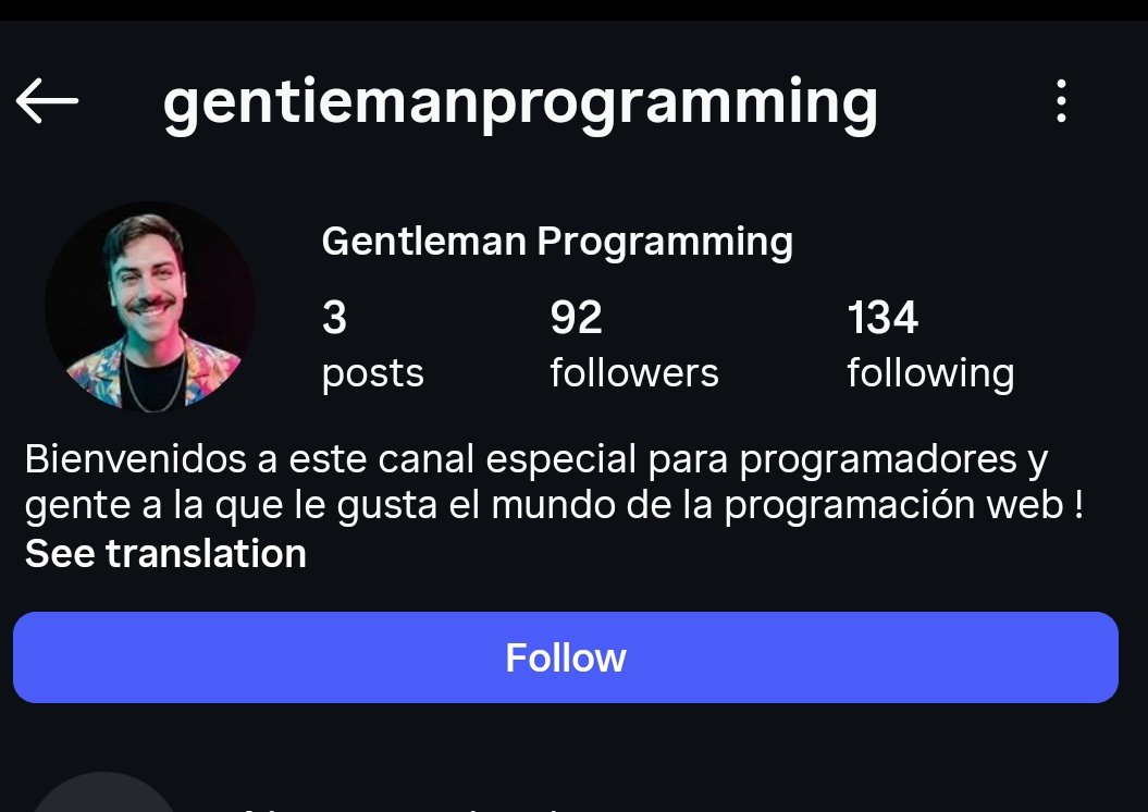 Gentleman Programming tweet media