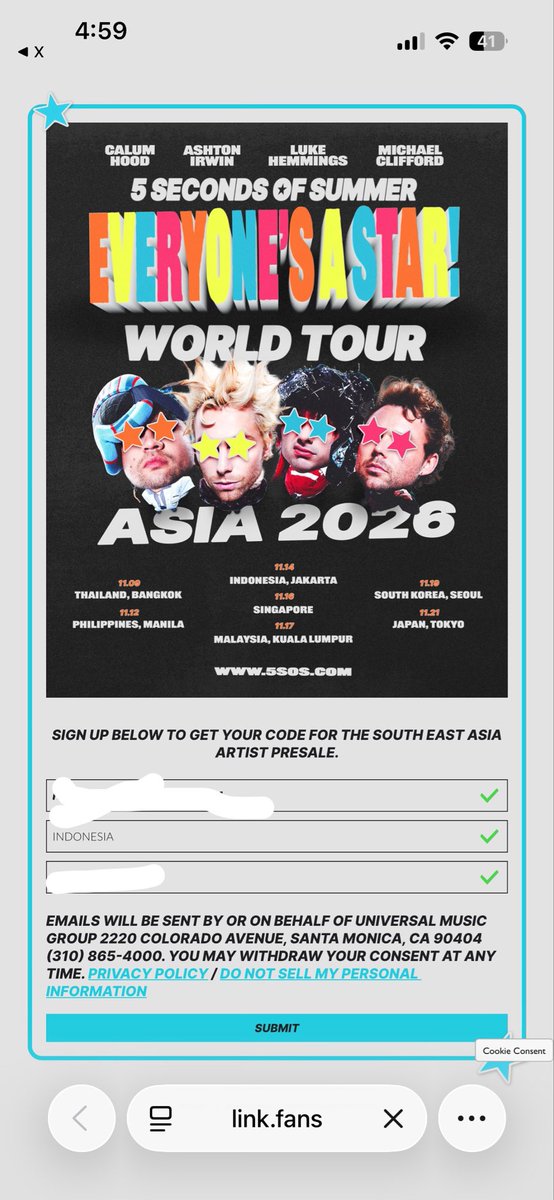 soobinfreefall's tweet photo. @vierte_ne kaa sorry jbjb jadi cm gini ajaa kah artist presale? https://t.co/GoQBvZT9Yo