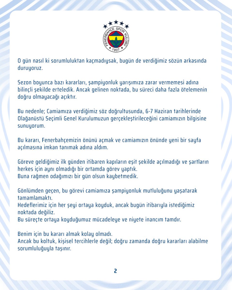 Fenerbahçe SK tweet media