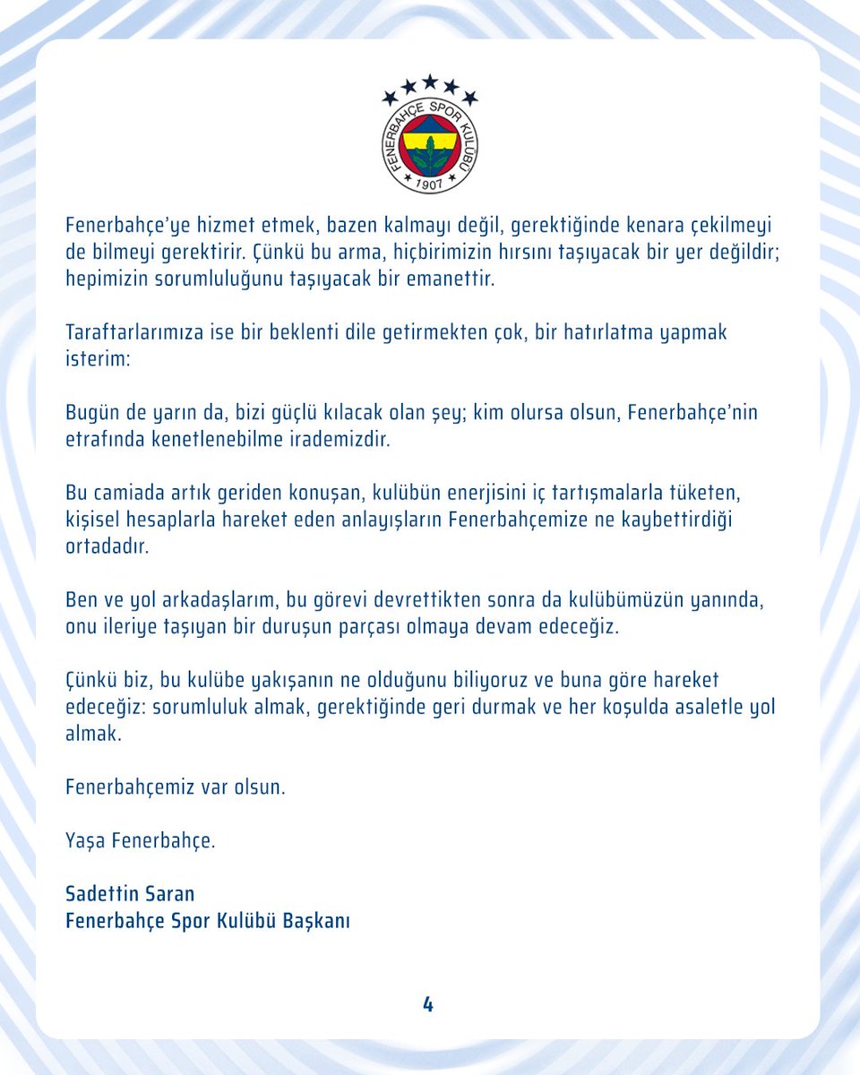 Fenerbahçe SK tweet media