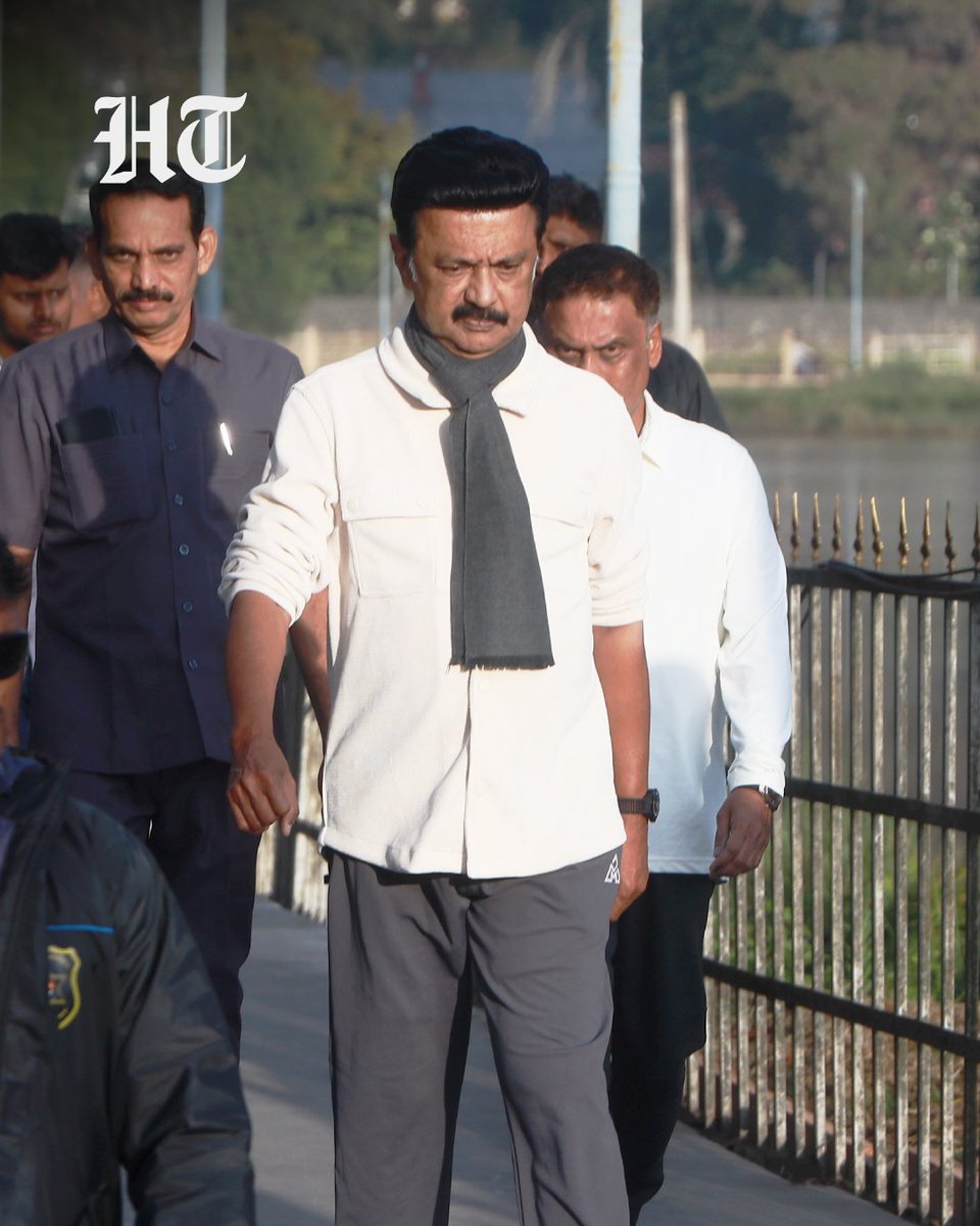 htTweets's tweet image. Tamil Nadu Chief Minister M.K. Stalin spent time cycling around the Kodaikanal Lake as part of his post-election visit to the hill station.

Stay updated with all the stories that matter — download the Hindustan Times app

#TamilNadu #MKStalin #IndiaNews