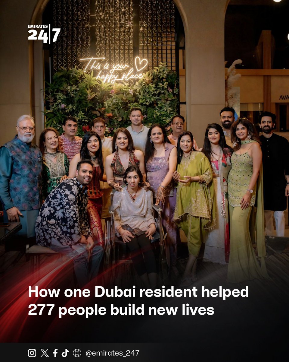Emirates247's tweet photo. He came to Dubai in 1977. Today, Doulat Ram Narwani says he has helped 277 people build new lives in the UAE while growing his own textile business. 🇦🇪

Read more: https://t.co/CvlQF1bkNI https://t.co/ZjIdHdhlfF