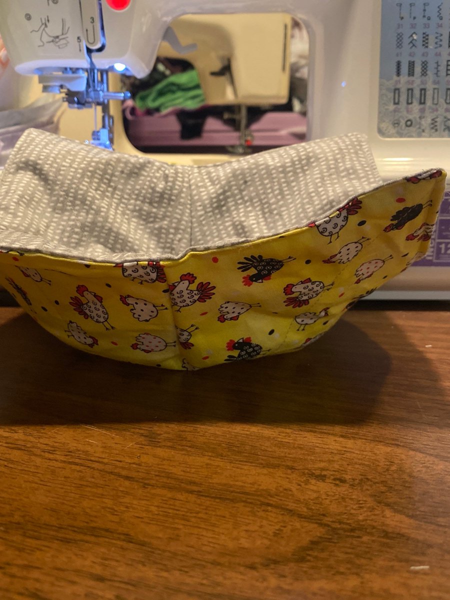 KingdomShop7's tweet image. Microwave Bowl cozy, reversible bowl cozy, chickens bowl cozy, Easter gifts, gift ideas, soup bowl cozy, Birthdays tuppu.net/a666f0fc #Easter #handcrafted #KingdomWorkshop #giftsunder10 #Handmadegifts #Artisancrafted #ChristmasGifts