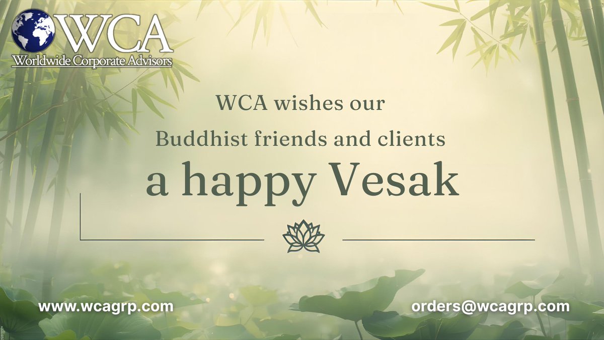 Wishing all of our friends and clients a happy Vesak! ✨