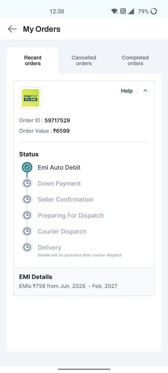 RiderUnknown's tweet photo. It's been 3 days since my order and the status is still not being updated. Please see to it ASAP.

Order ID: 59717529
@SnapmintEmi https://t.co/CfnUeYkLpI