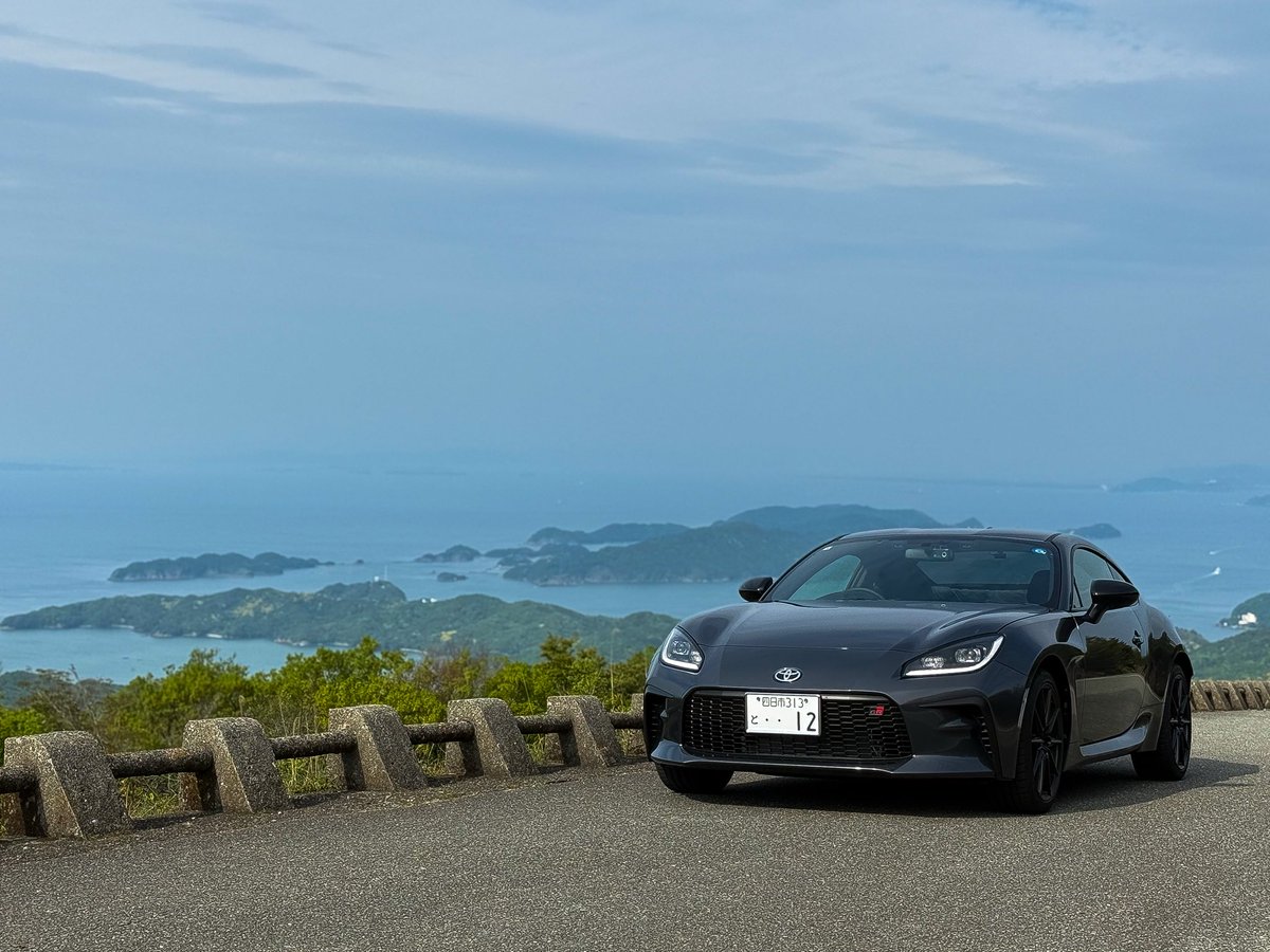 takeha1234's tweet image. ヤリスクロスからGR86に乗り換えました！！

 #GR86
 #GR
  #伊勢志摩スカイライン