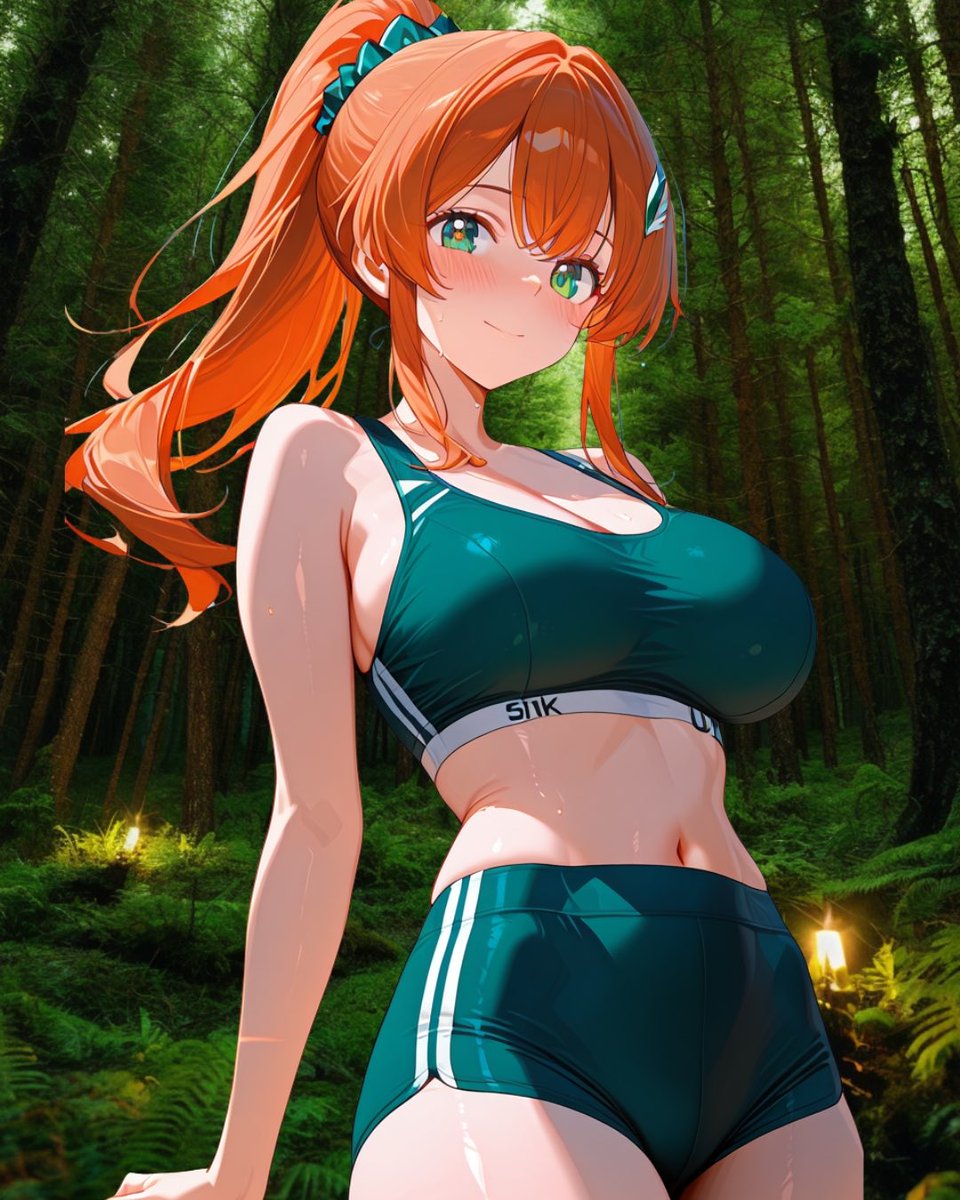 RIO28AI's tweet photo. さっきから、ずっとみてるよね？

#AIイラスト
#ジムトレーナー
#AI美女 https://t.co/SPLB4kiE6i