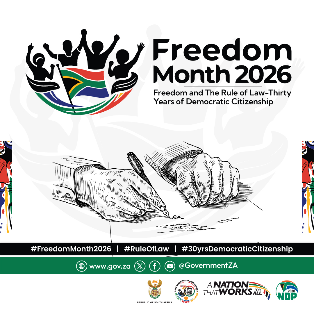 GCISGardenRoute's tweet image. We have continued to focus our attention on the fight against gender-based violence and femicide by strengthening the capabilities of the criminal justice system and improving support for survivors.
#FreedomMonth2026
#RuleofLaw
#30yrsDemocraticCitizenship
#GovZAUpdates
