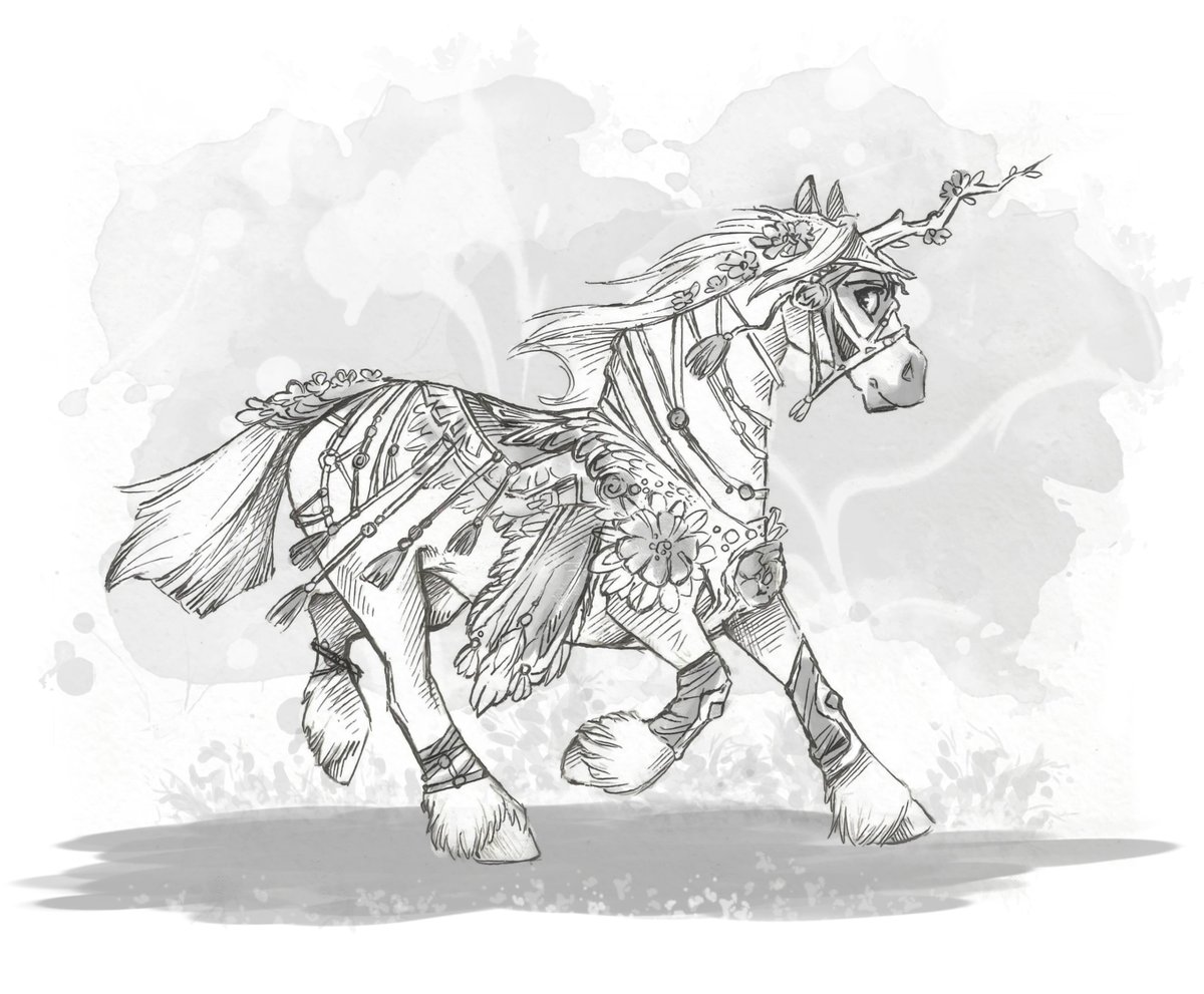 Taski_Guru's tweet image. Line art of fantasy knight adoptables (closed)
#lineart #pegasus #unicorn #line_art #armor #equine #warhorse