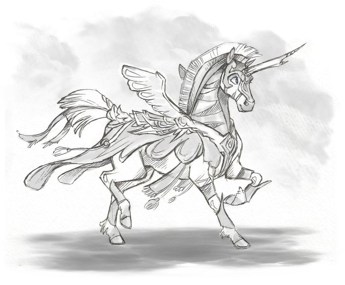Taski_Guru's tweet image. Line art of fantasy knight adoptables (closed)
#lineart #pegasus #unicorn #line_art #armor #equine #warhorse