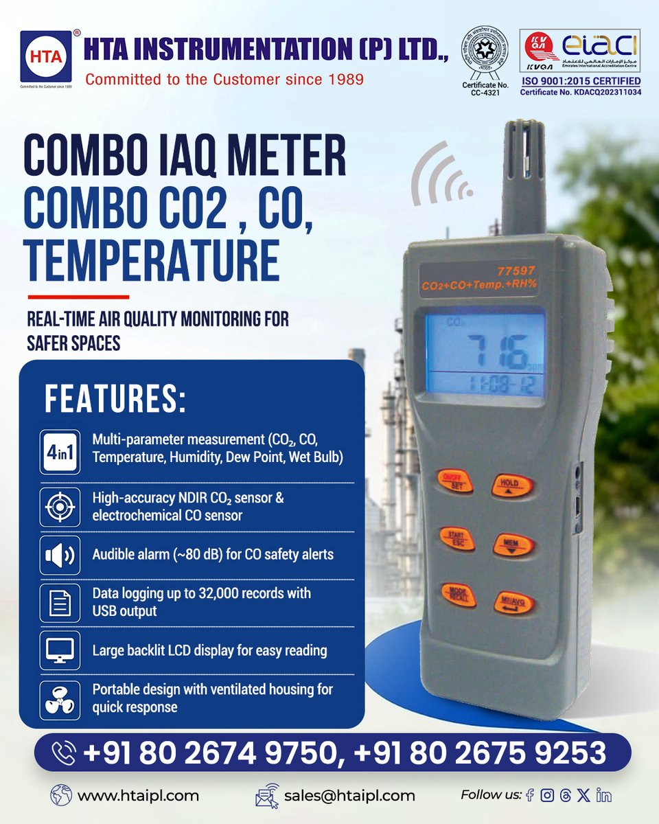 HTA Instrumentation Pvt Ltd tweet media