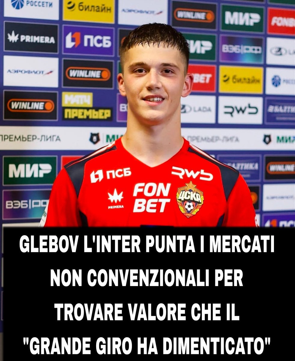 InterOaktree's tweet photo. In un mercato iper-inflazionato, 
Est Europa rappresenta una delle aree di inefficienza rimaste #glebov ha numeri da protagonista,ma non ha ancora l'hype mondiale che fa lievitare il prezzo.bloccare un asset prima che la sua valutazione diventi proibitiva.È smart scouting
#inter https://t.co/WgfG7netYB