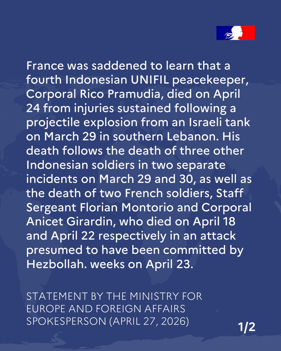 France Diplomacy 🇫🇷🇪🇺 tweet media