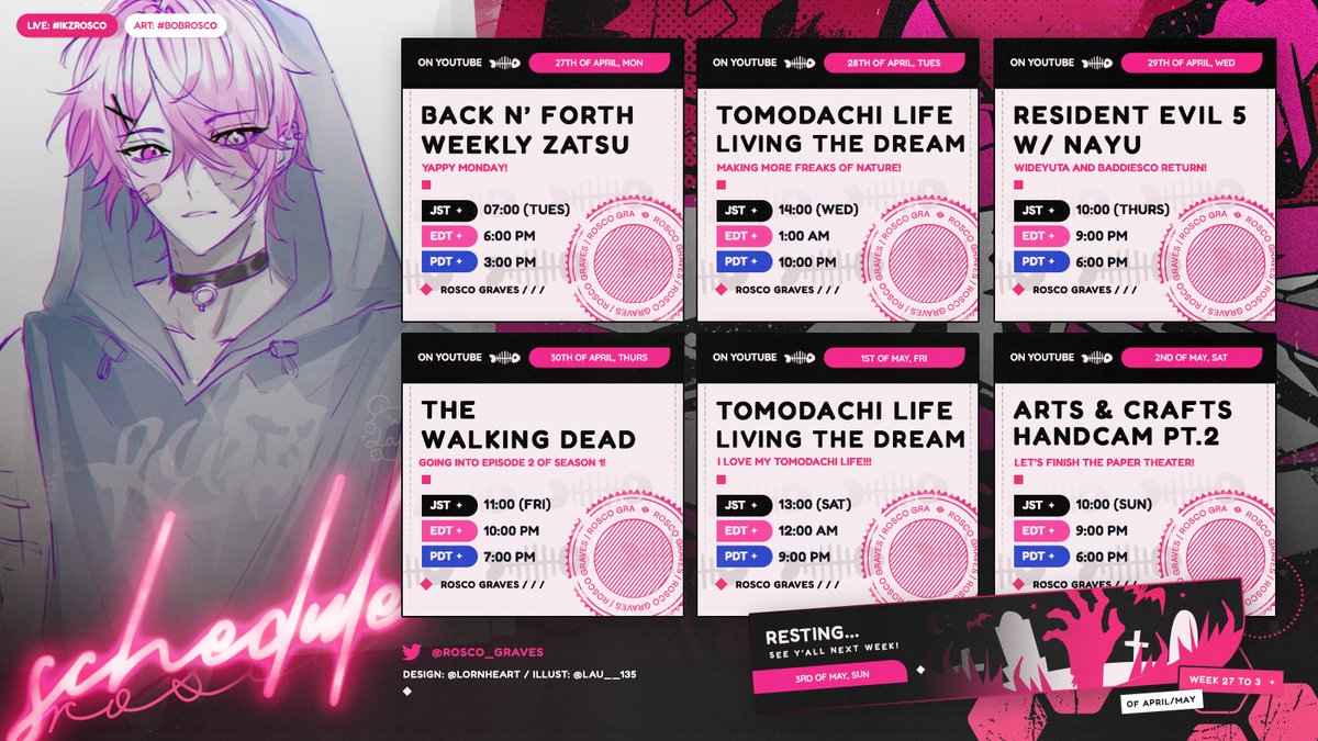 Rosco Graves 🕹🩻 FIRST STAGE PRODUCTION EN tweet media