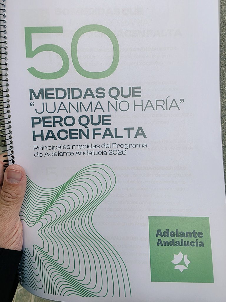 ¿Os acordáis del cobazo de "Juanma lo haría"? 

Pues hoy presentamos las:

50 MEDIDAS QUE JUANMA NO HARÍA