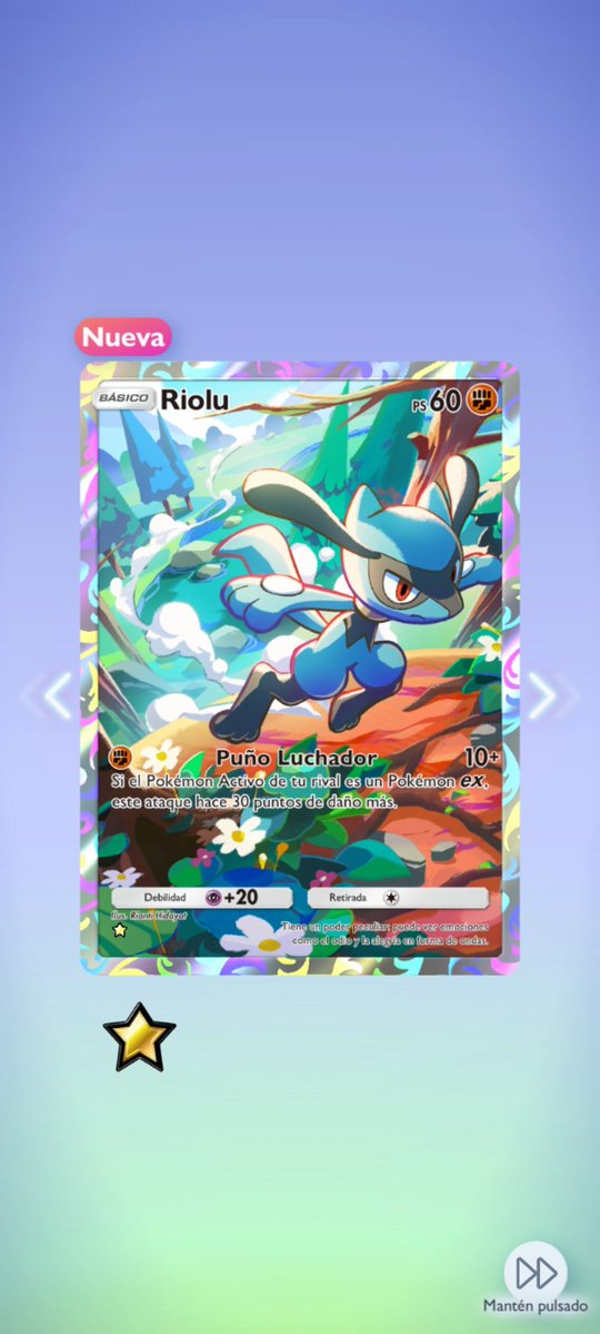 Lo mejor que me ha salido tirado 300 relojes en la expansión nueva de Pokémon TCG Pocket, estoy a esto 🤏🏻 de desinstalar el juego, que harto me tiene 😂